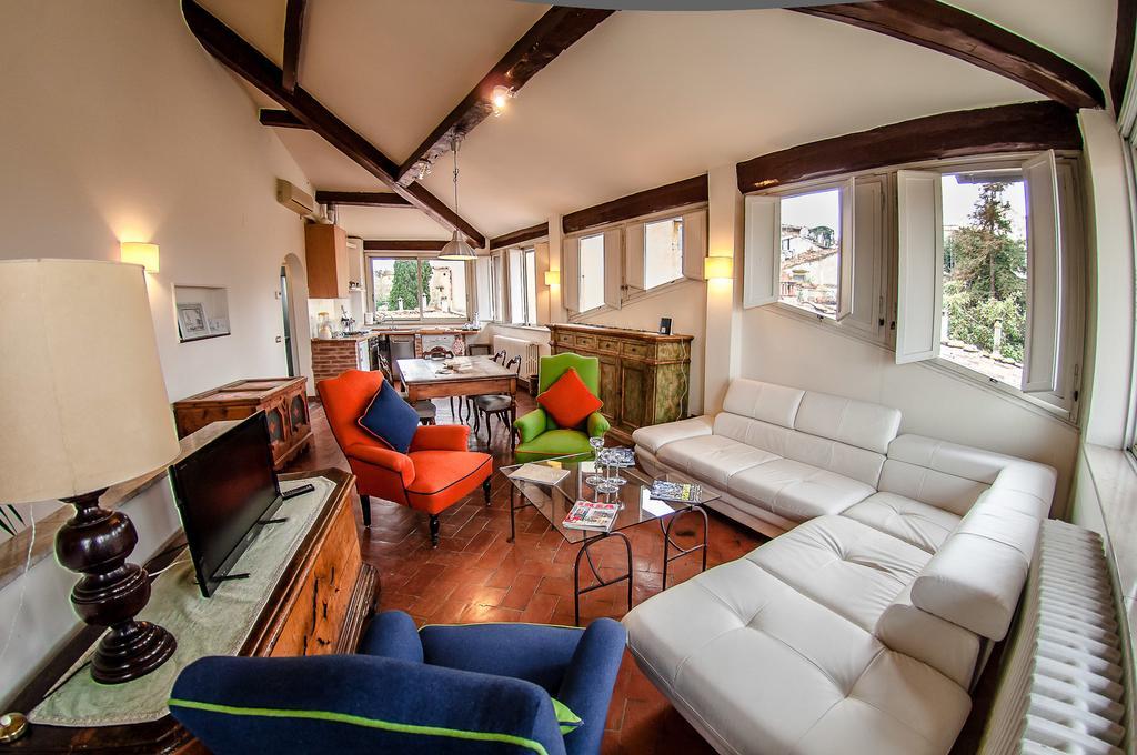 Apartmán Attico Sopr'Arno Florencie Pokoj fotografie
